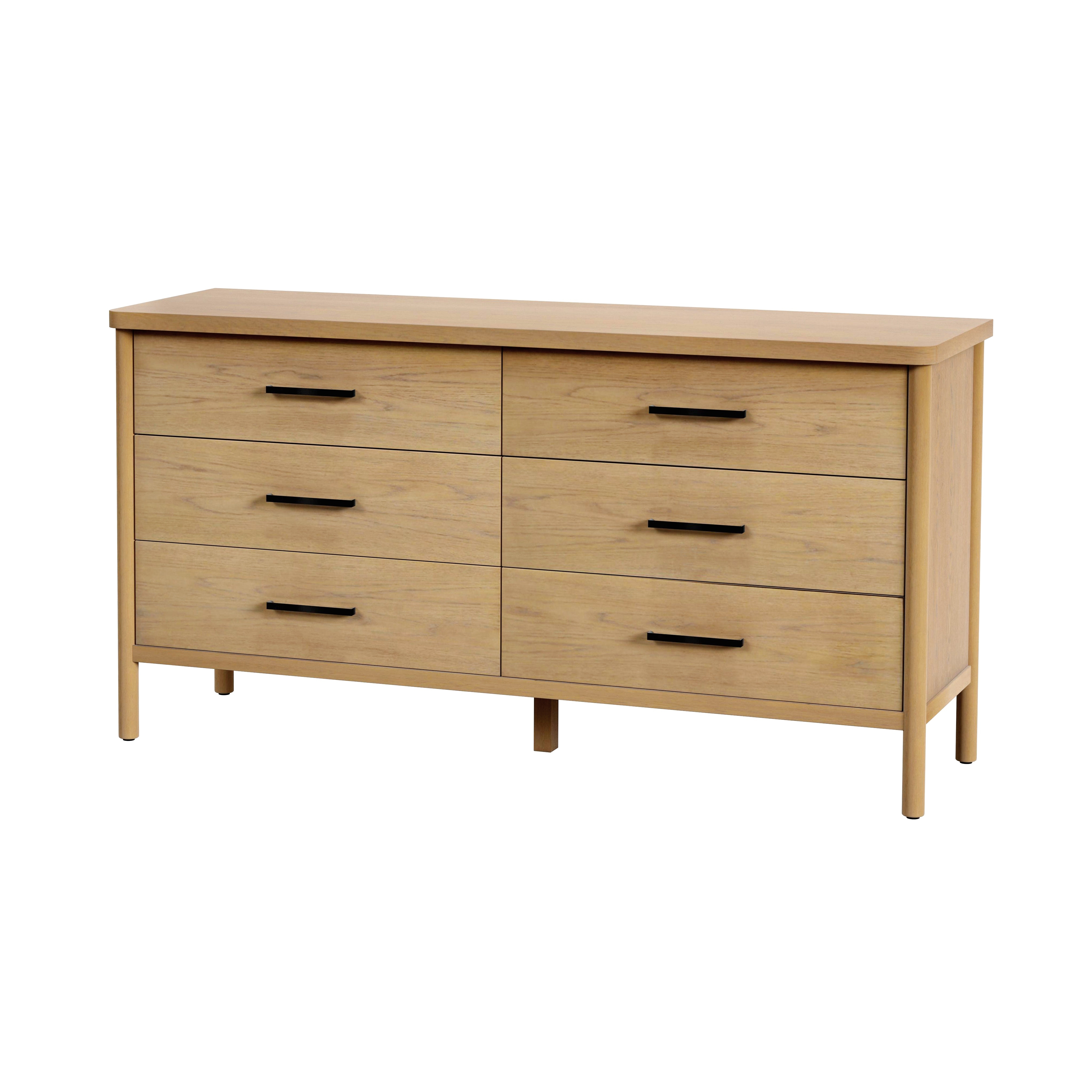 Lennon Light Natural Wood Dresser - Image 0