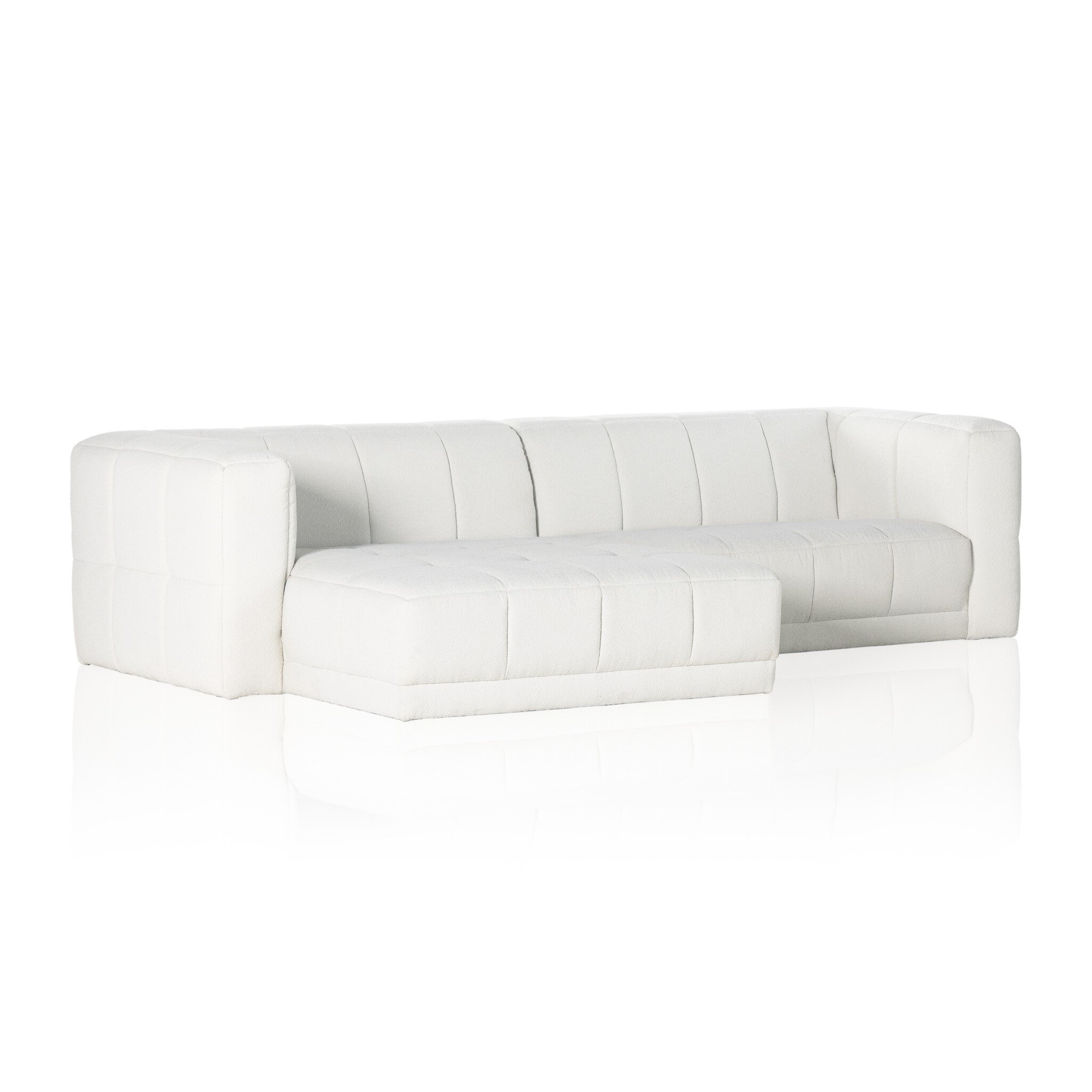 Tavi 2-Piece Sectional - FIQA Boucle Natural - Image 12