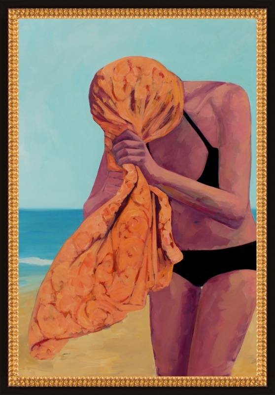 Tangerine Towel by T. S. Harris for Artfully Walls - Image 0
