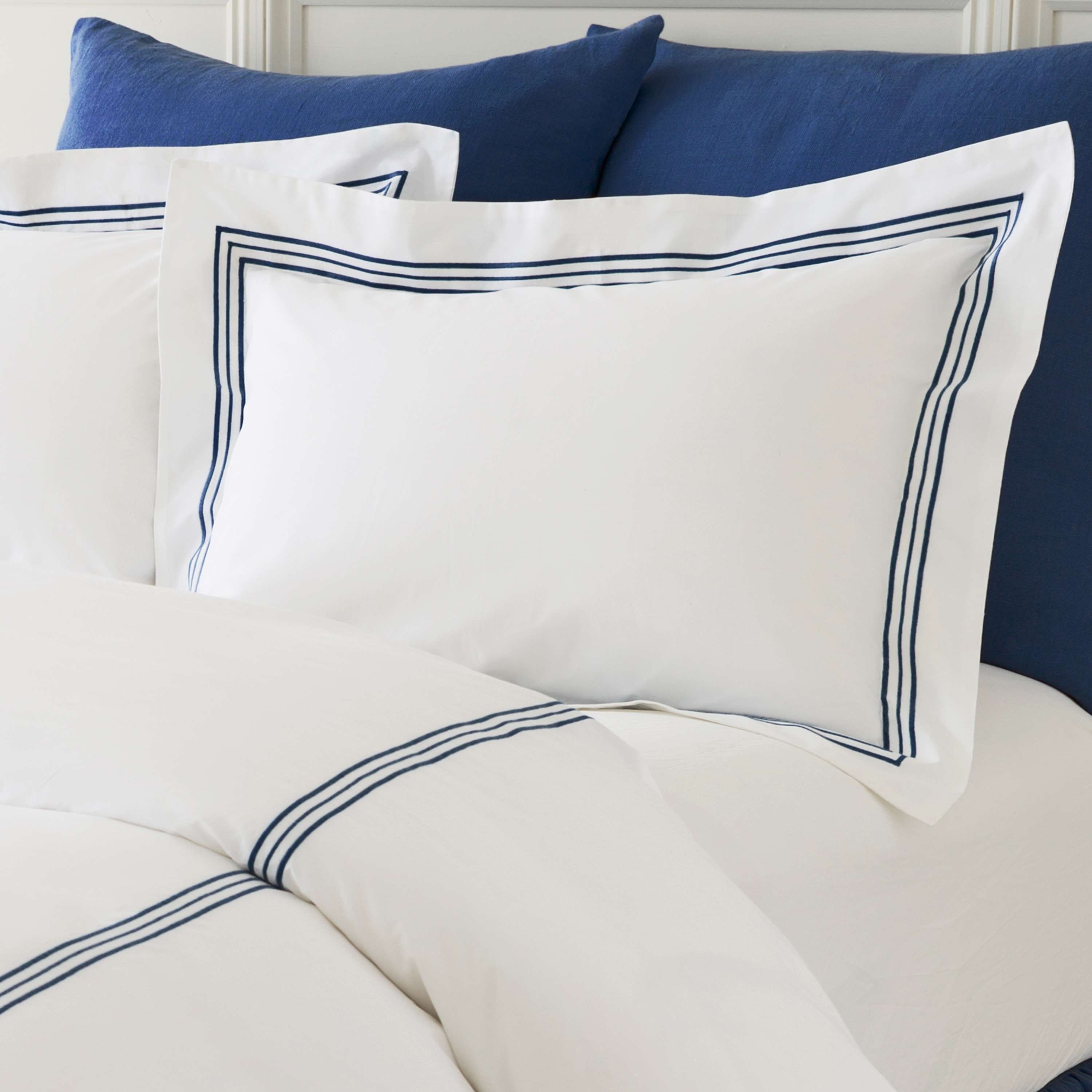 Trio Indigo Sham - Image 0