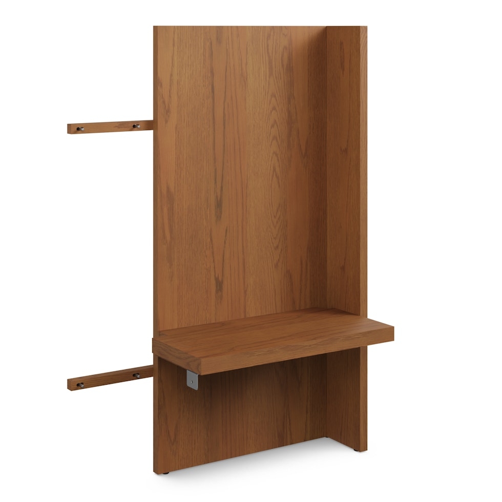 Leif Nightstand Extension Set - Smoked Oak - Image 0