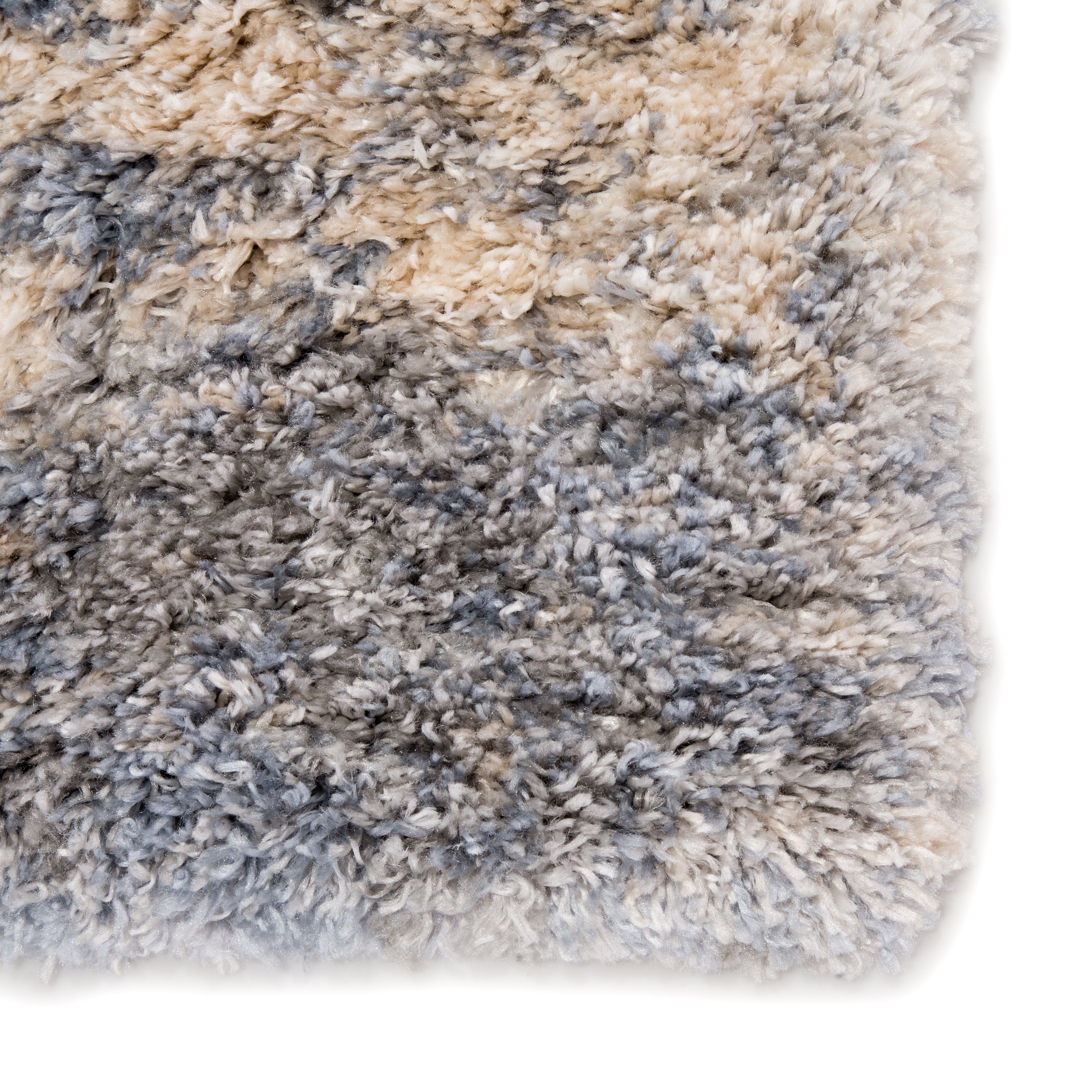 Cantata Abstract Gray/ Blue Area Rug (7'6"X9'6") - Image 3