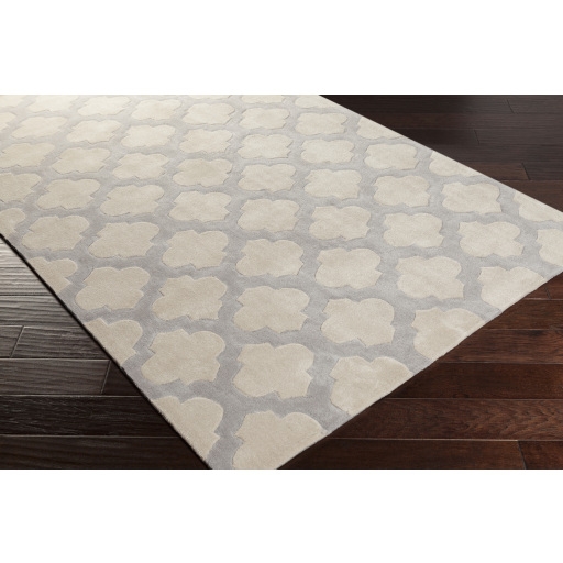 Cosmopolitan Beige Indoor 9' x 13' Handmade Rug - Image 2
