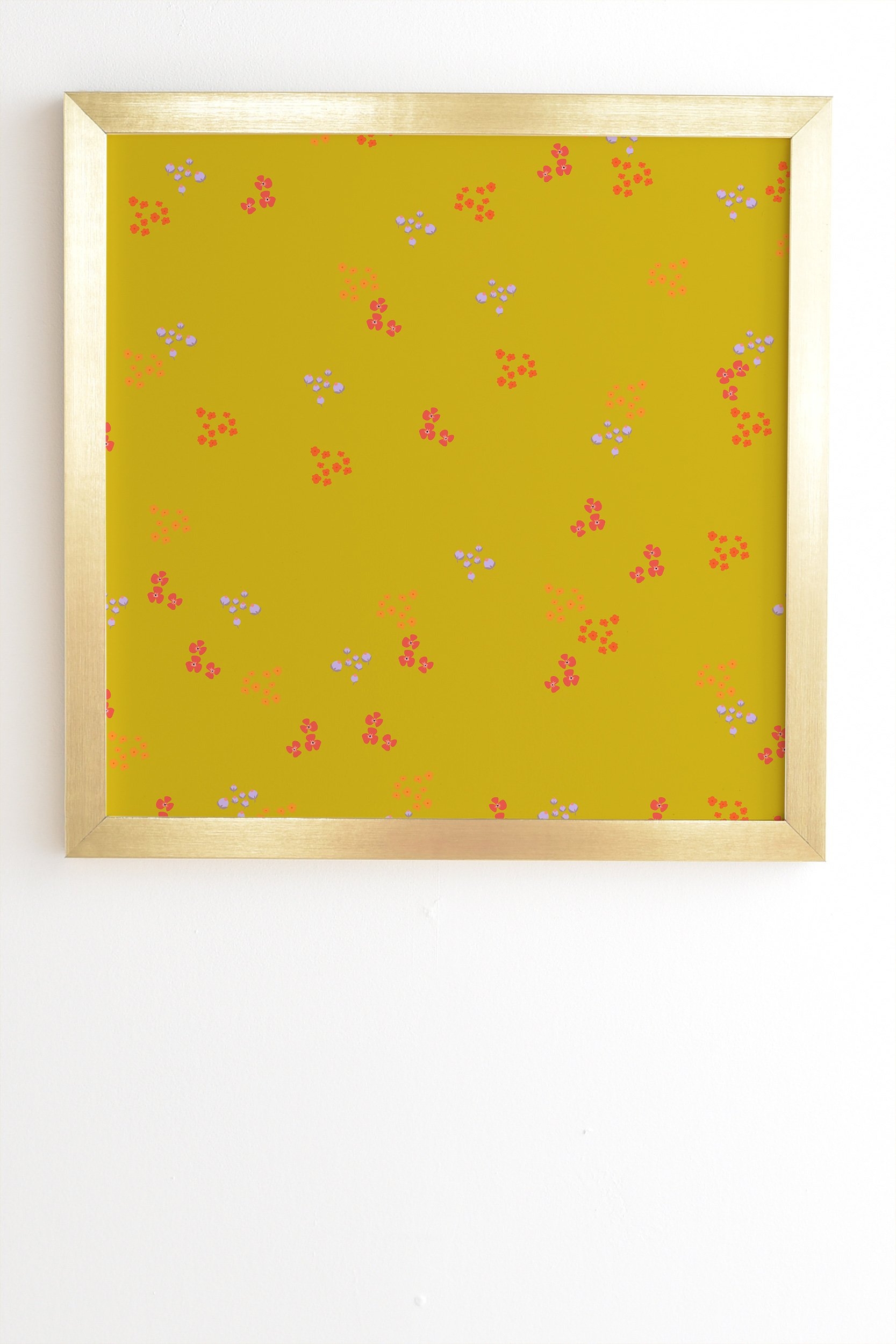 Iveta Abolina Margaux VIII Gold Framed Wall Art - 12" x 12" - Image 1