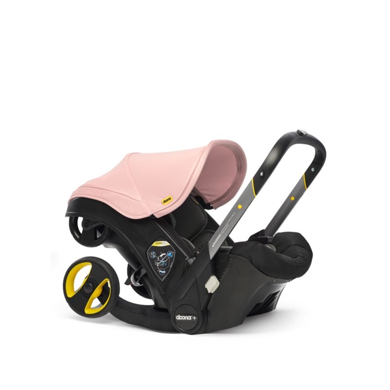 Doona ™ Blush Pink Compact Infant Car Seat & Stroller with Base - Image 6