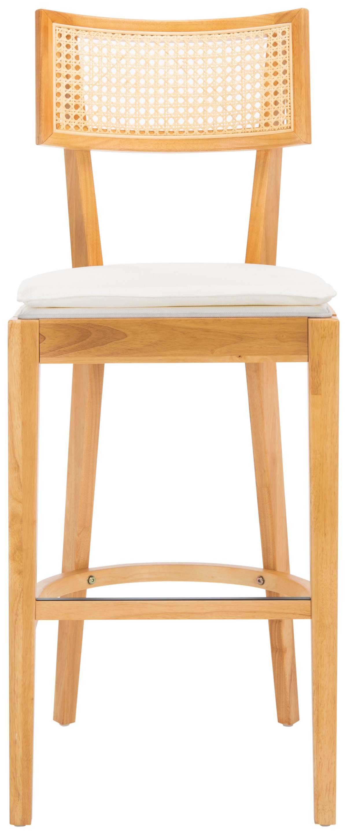 Galway Cane Bar Stool - Natural - Safavieh - Image 0