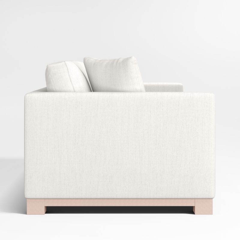 Gather Deep Wood Base 89" Bench Sofa - Image 9