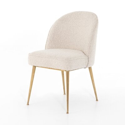 Jae Upholstered Side Chair in Cream - Image 0