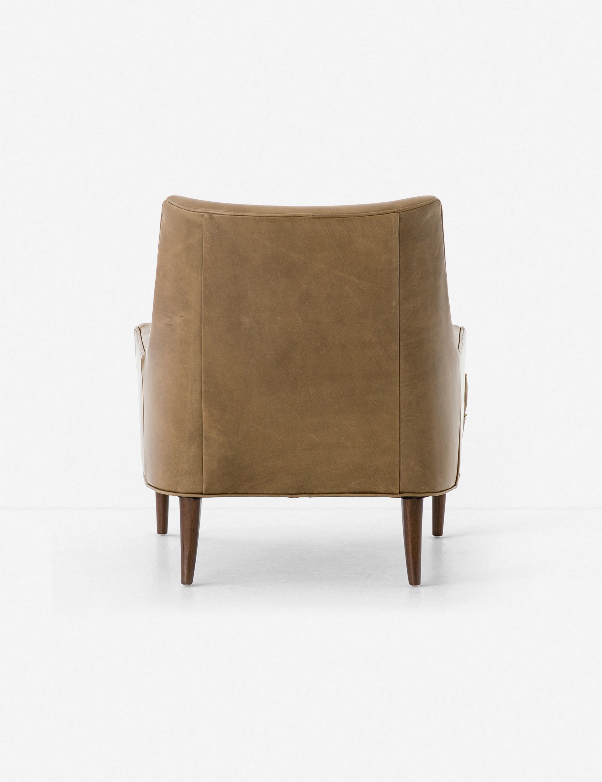 Ilona Leather Accent Chair - Image 11