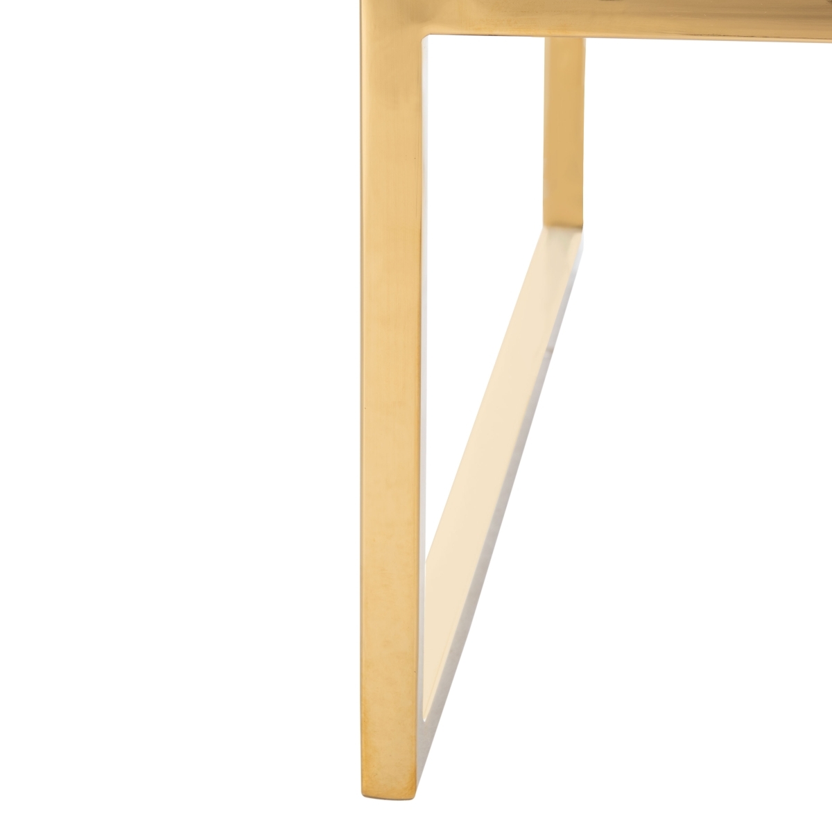 Kian Velvet Directors Counter - Black/Gold - Image 3