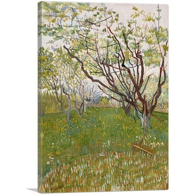 ARTCANVAS The Flowering Orchard 1888 Canvas Art Print By Vincent Van Gogh_Rectangle - Image 0