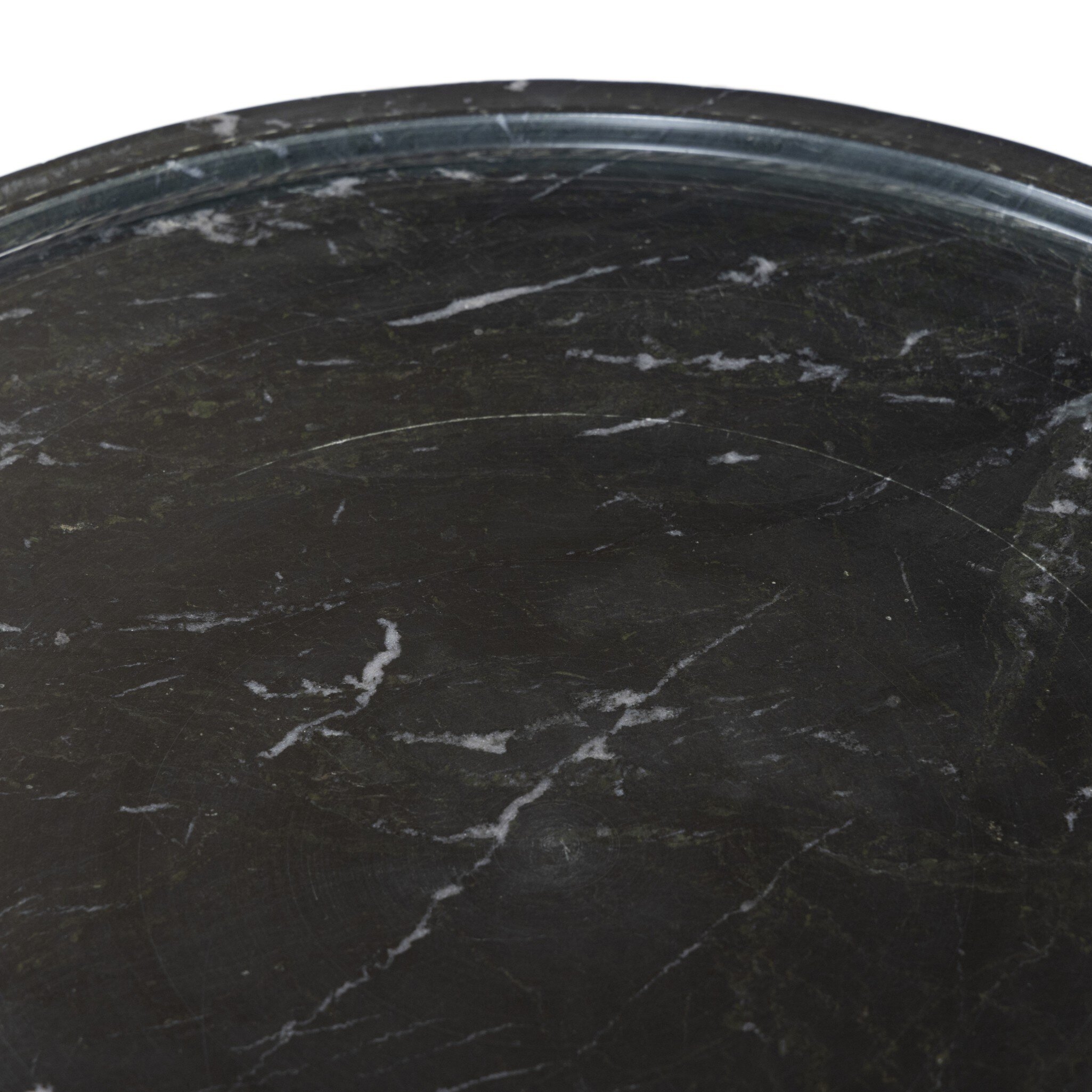 Skylar End Table - Black Marble - Image 8