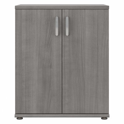 Bush Business Furniture Universal Floor Storage Cabinet With Doors And Shelves - Image 0