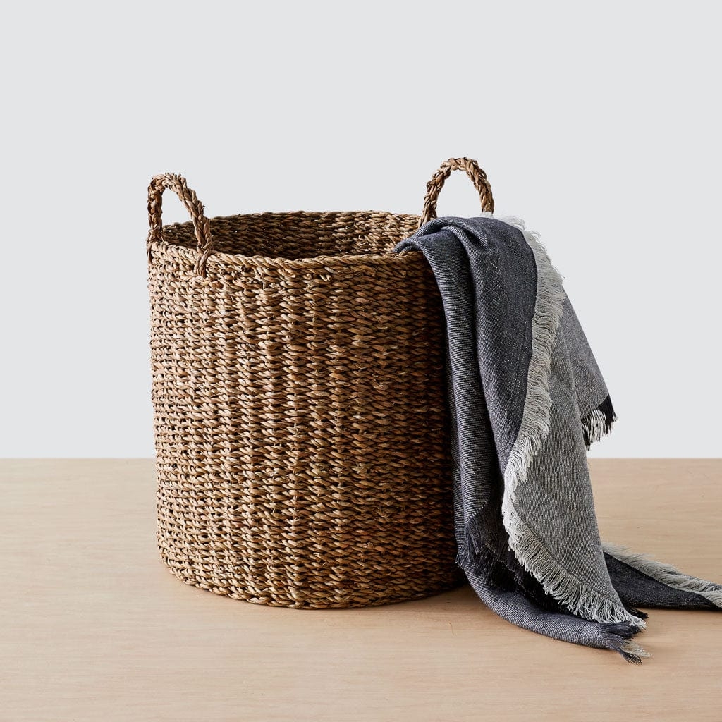 The Citizenry Padma Round Storage Basket | Medium | Tan - Image 0