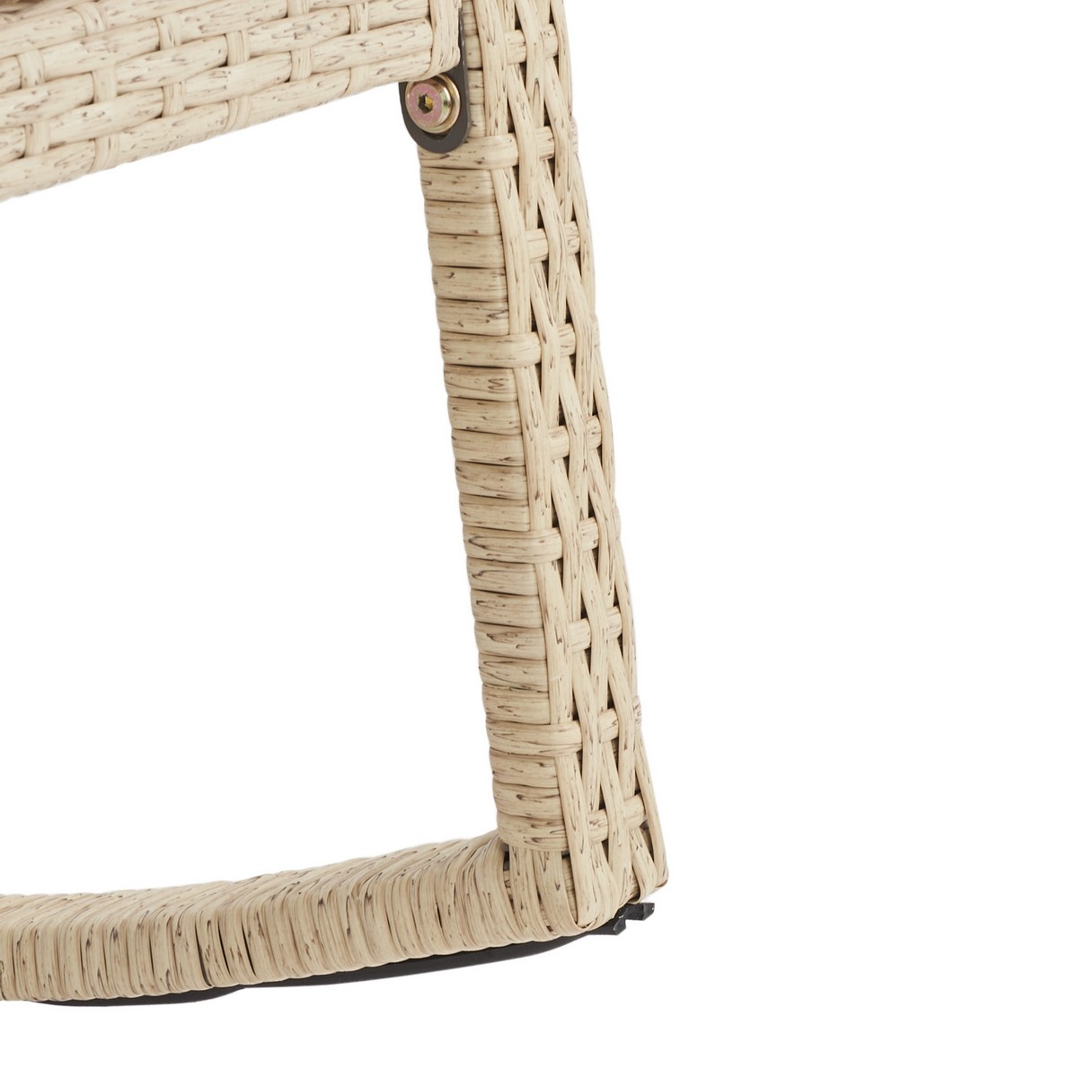 Daire Rocking Chair - Beige/White - Safavieh - Image 3