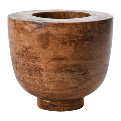Wilmont Wood Decorative Bowl in Brown - Image 0