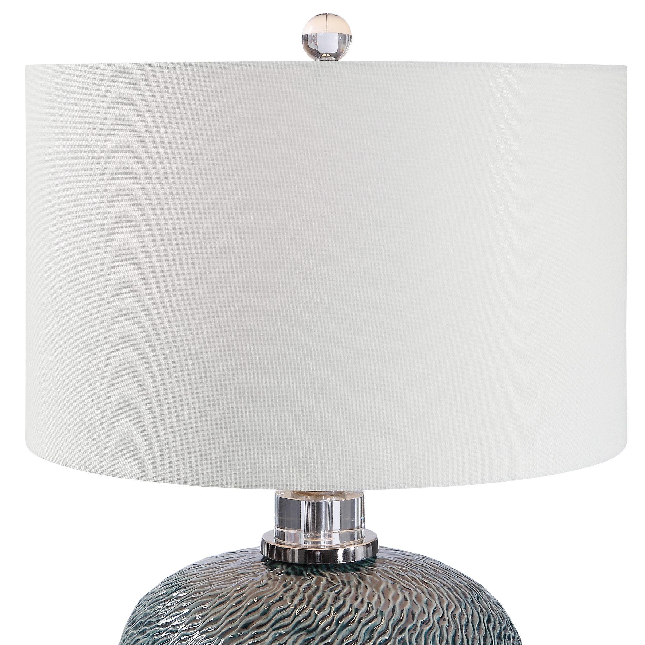 Almera Dark Teal Table Lamp - Image 5