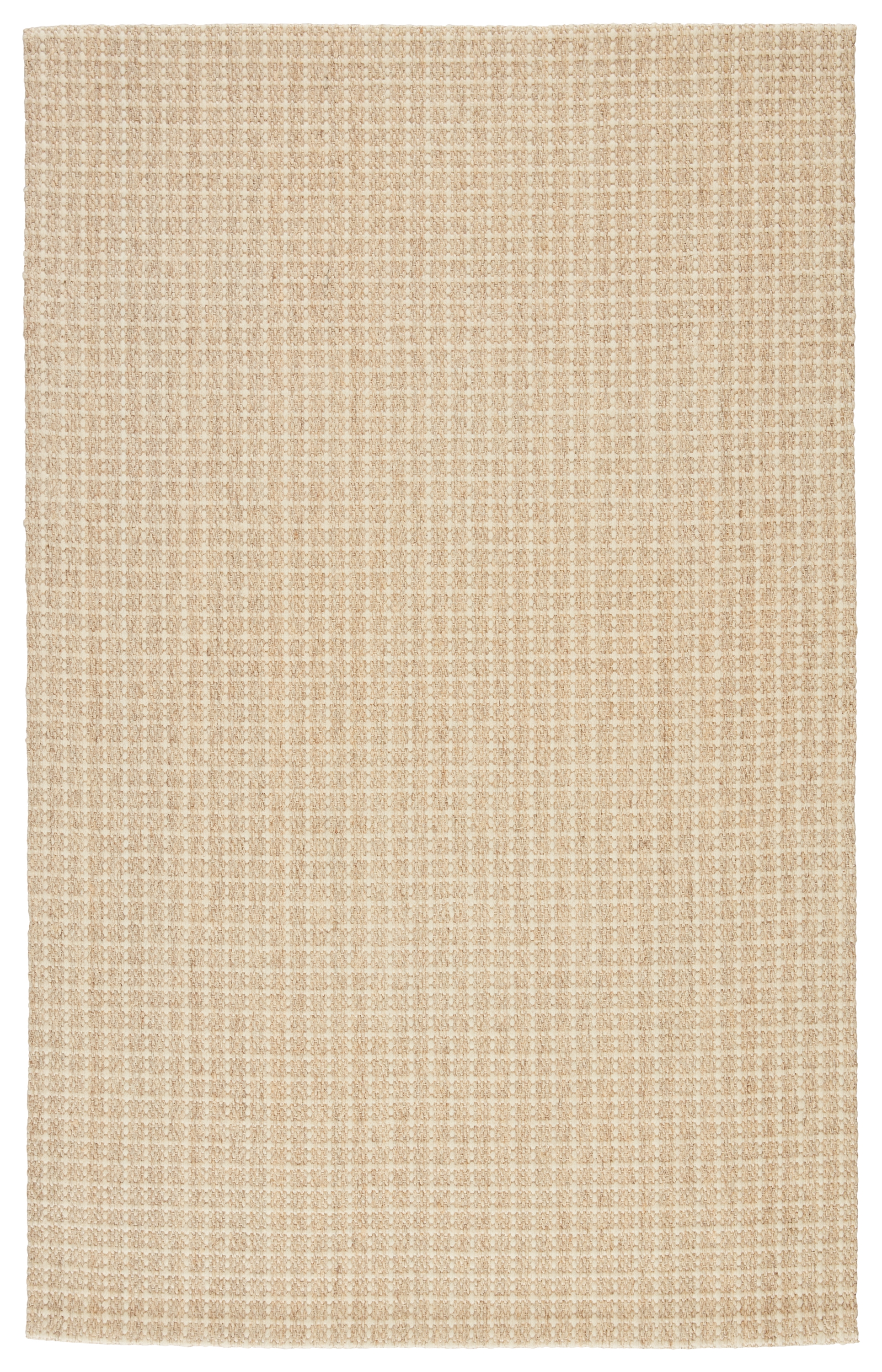 Tane Natural Solid Beige/ Ivory Area Rug (10'X14') - Image 0