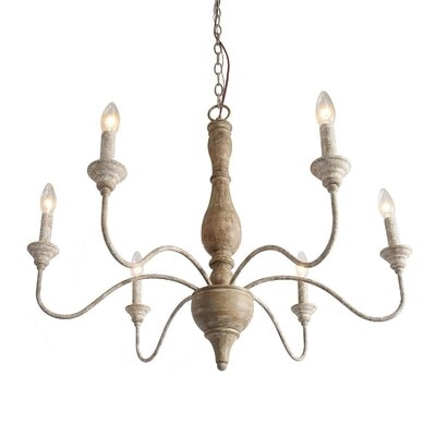 6 - Light Candle Style Classic / Traditional Chandelier - Image 0