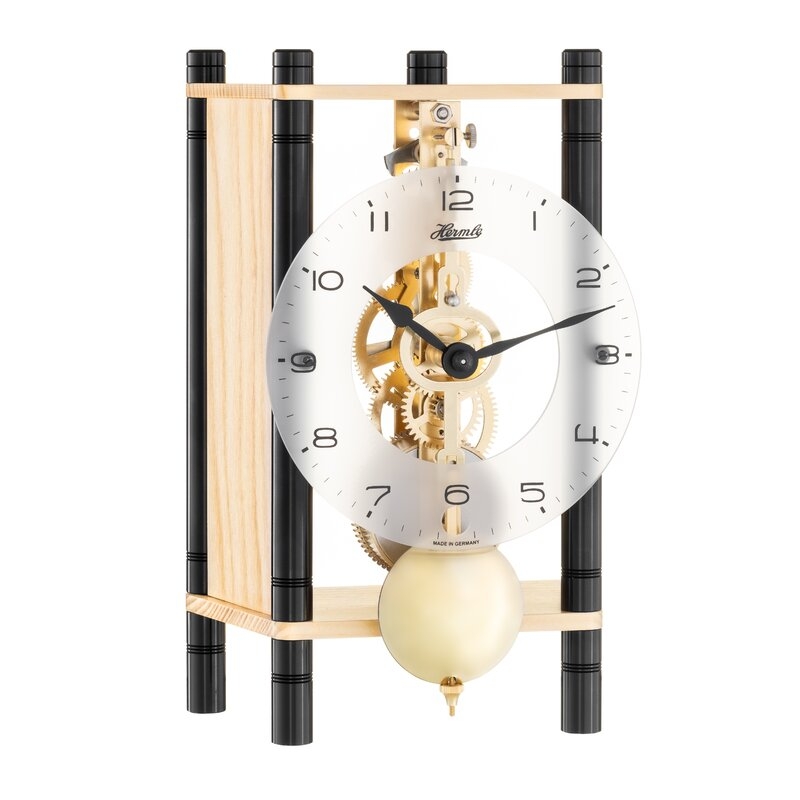 Hermle Black Forest Clocks Keri Clock Color: Black/Beige - Image 0
