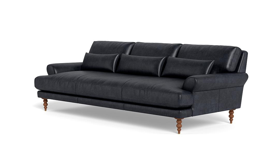 Maxwell Leather Sofa by Apartment Therapy - Image 2