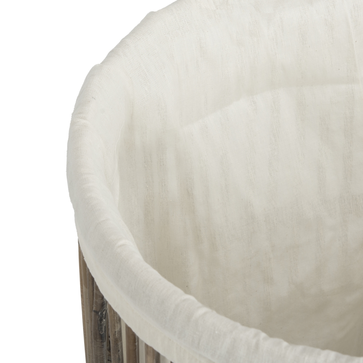Libby Laundry Basket, Set Of 2 - White / White Washed - Safavieh - Image 3