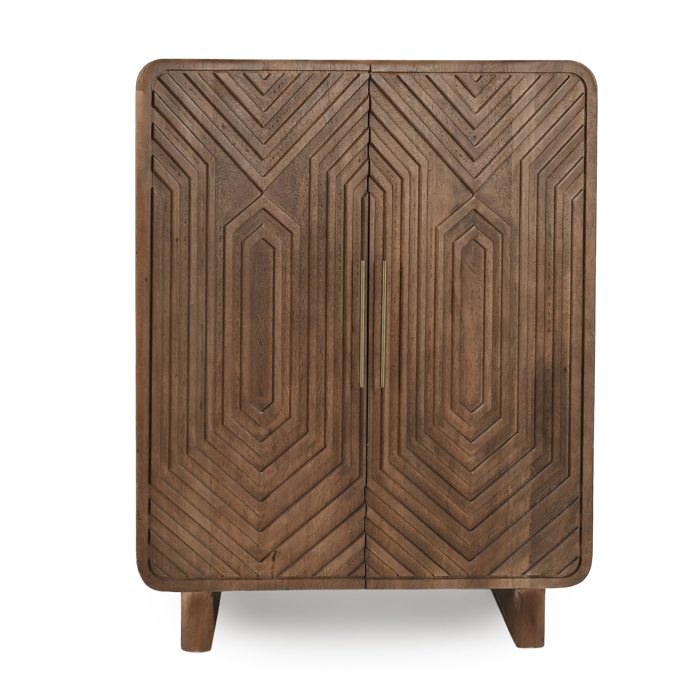 Holmes Bar Cabinet Light Brown - Image 1