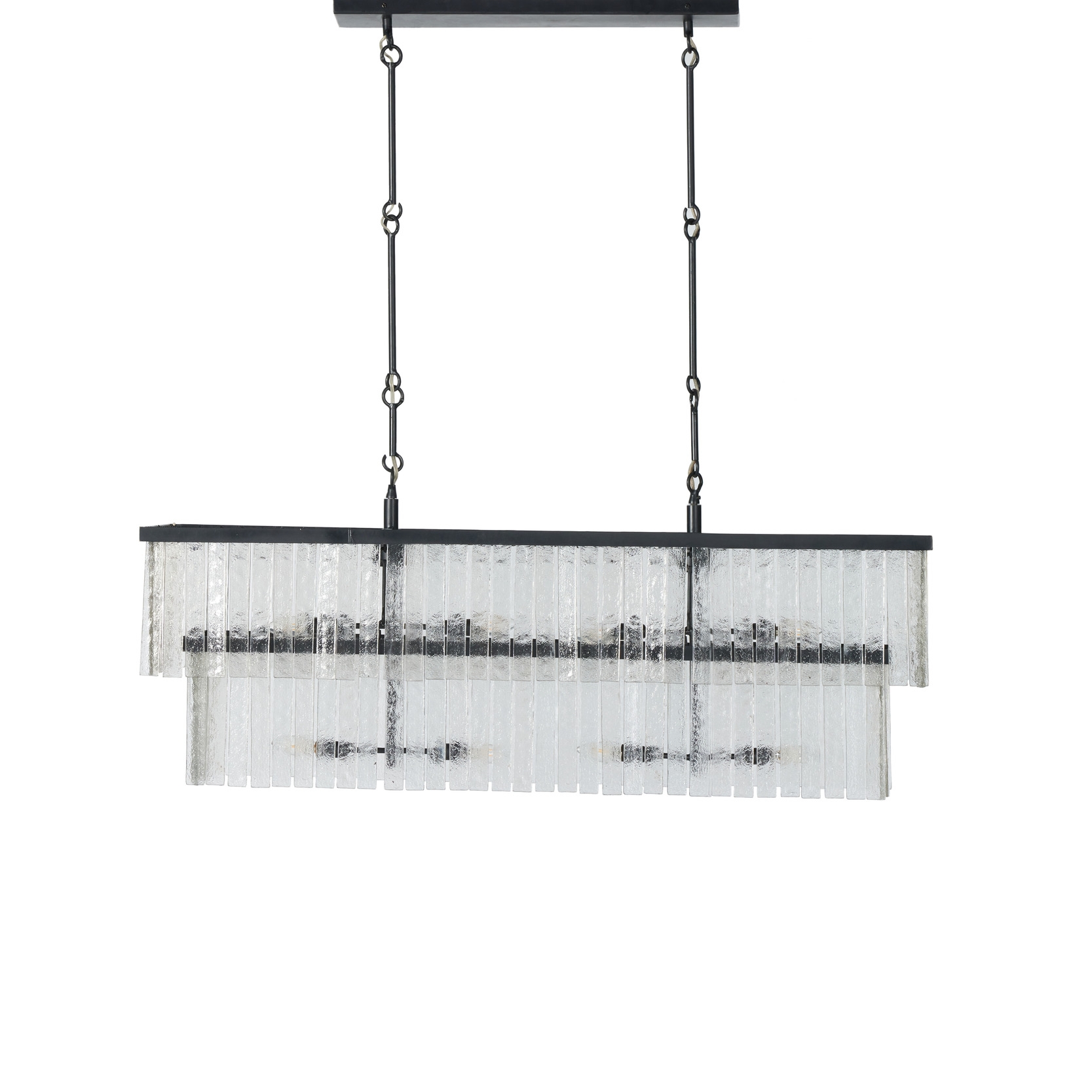 Meredith Linear Chandelier-Clear - Image 0