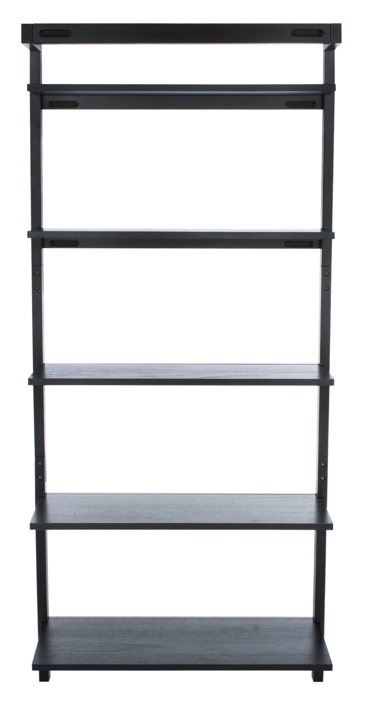 Beauregard 5 Tier Leaning Etagere - Black - Safavieh - Image 8