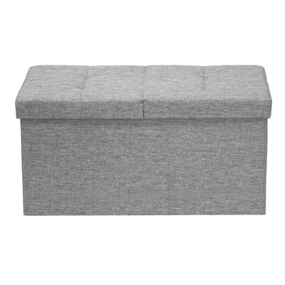 Deerwood 30" Wide Tufted Rectangle Ottoman with Storage - Image 0