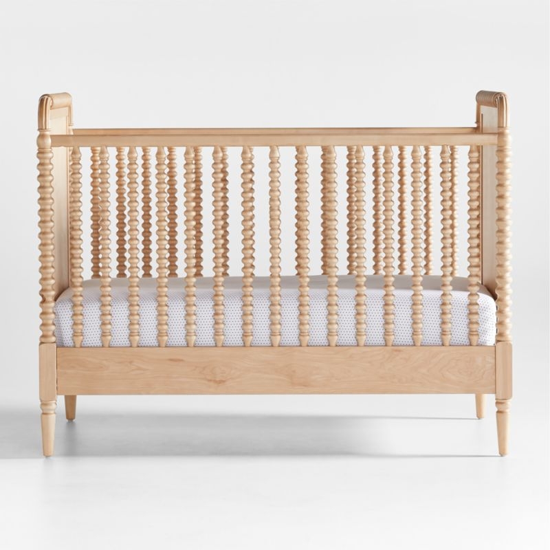Jenny Lind Maple Wood Spindle Convertible Baby Crib - Image 3