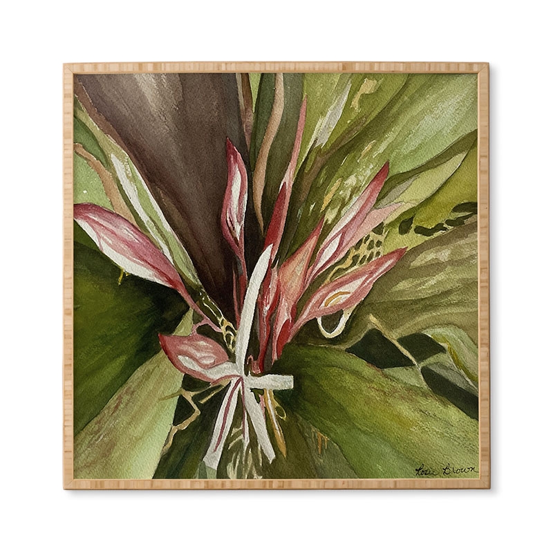 Lovely Lillies by Rosie Brown - Framed Wall Art Basic Black 12" x 12" - Image 4