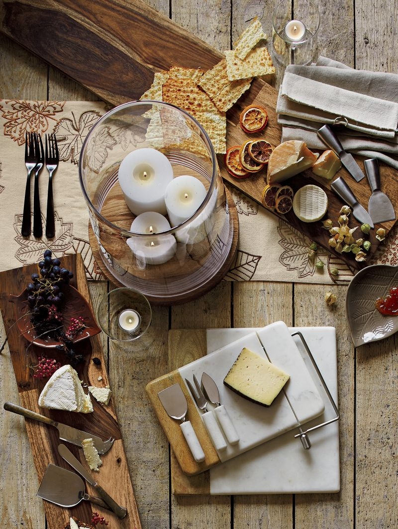 Wood Marble Square Platter - Image 6