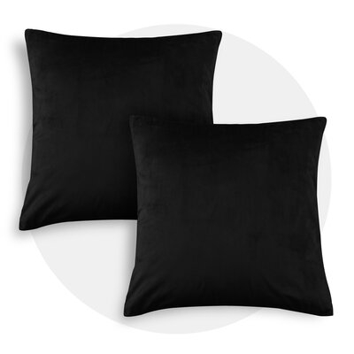 Nicoletti Square Velvet Pillow Cover - Image 0