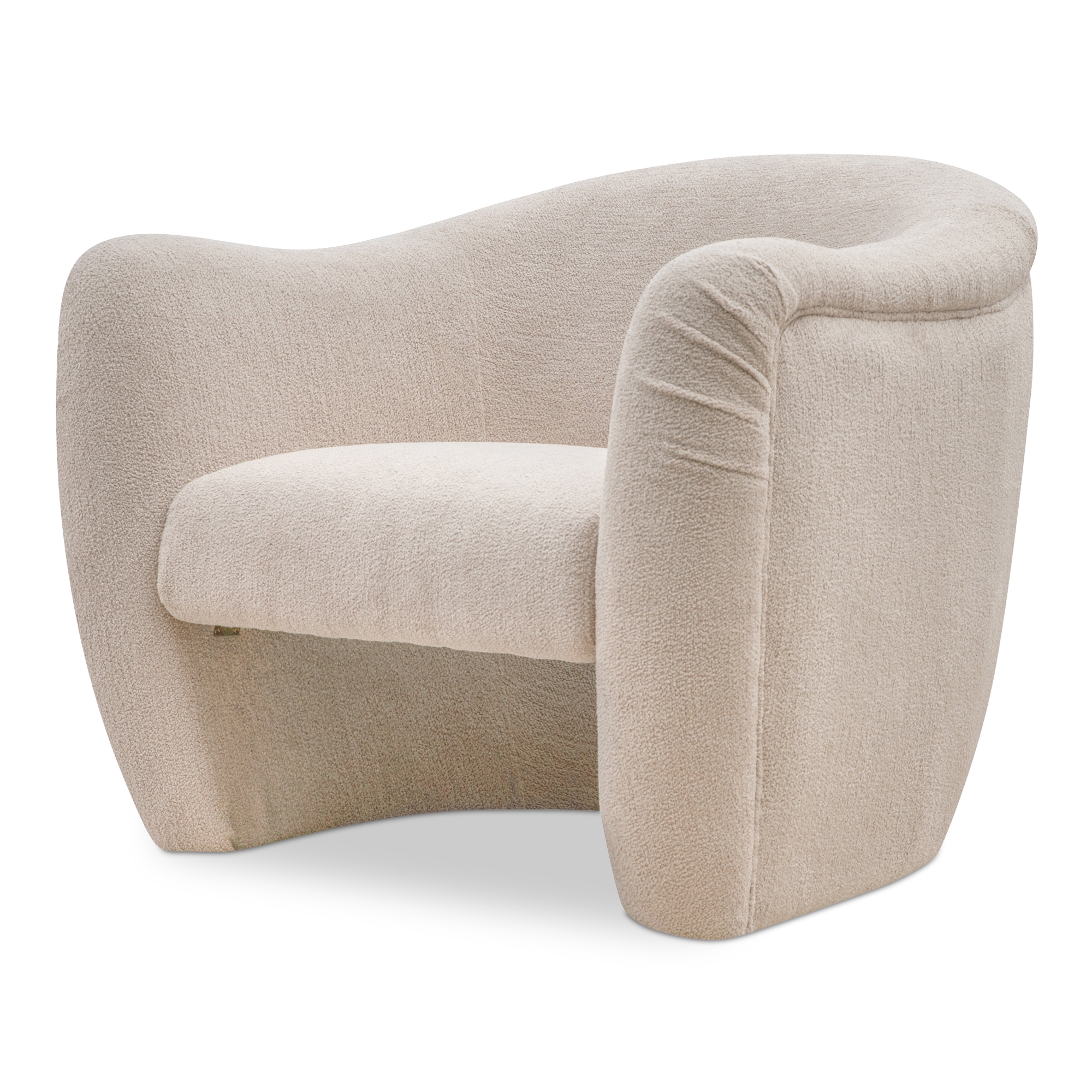 Domino Accent Chair Beige - Image 2