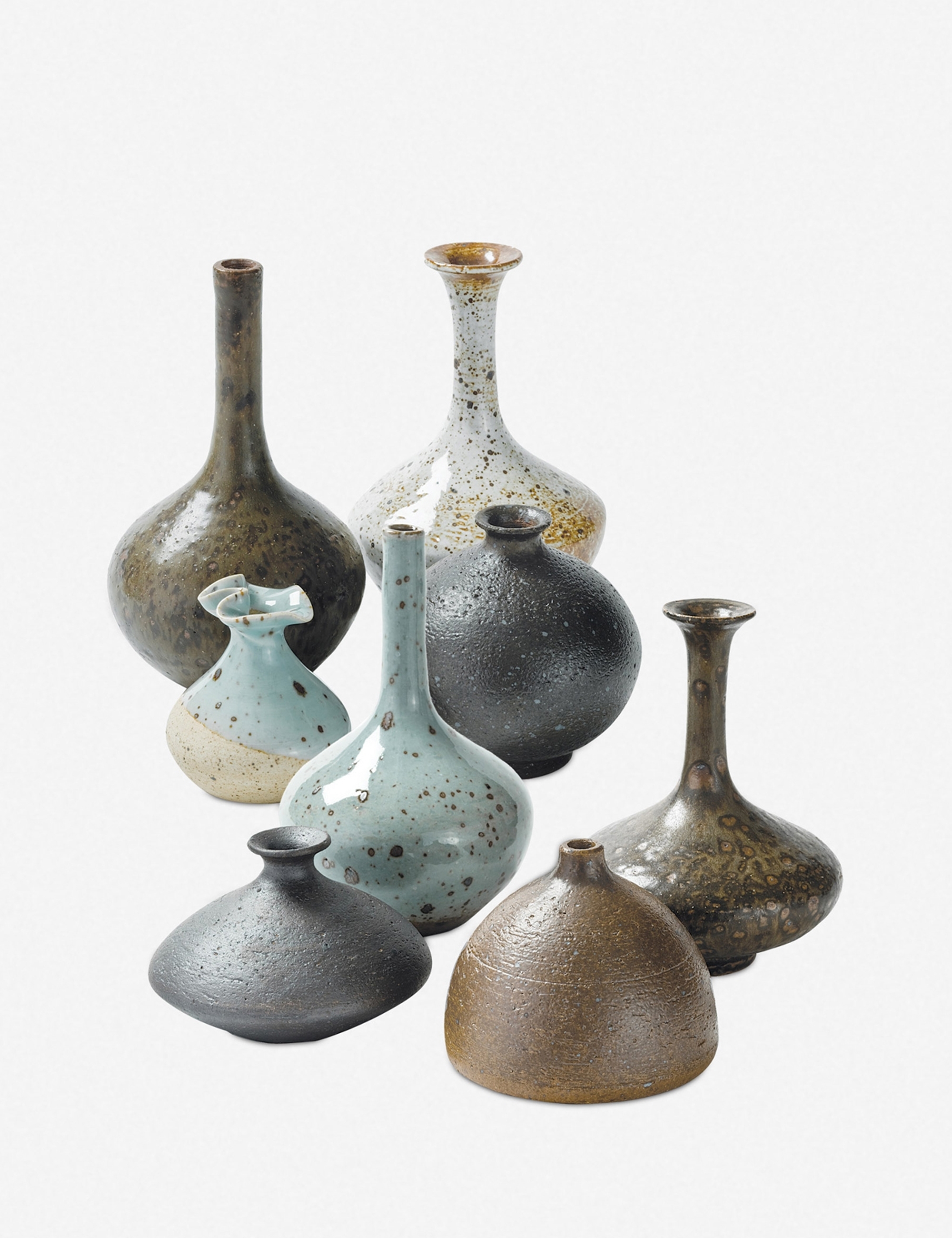 Regina Andrew Porcelain Bud Vases (Set of 8) - Image 0