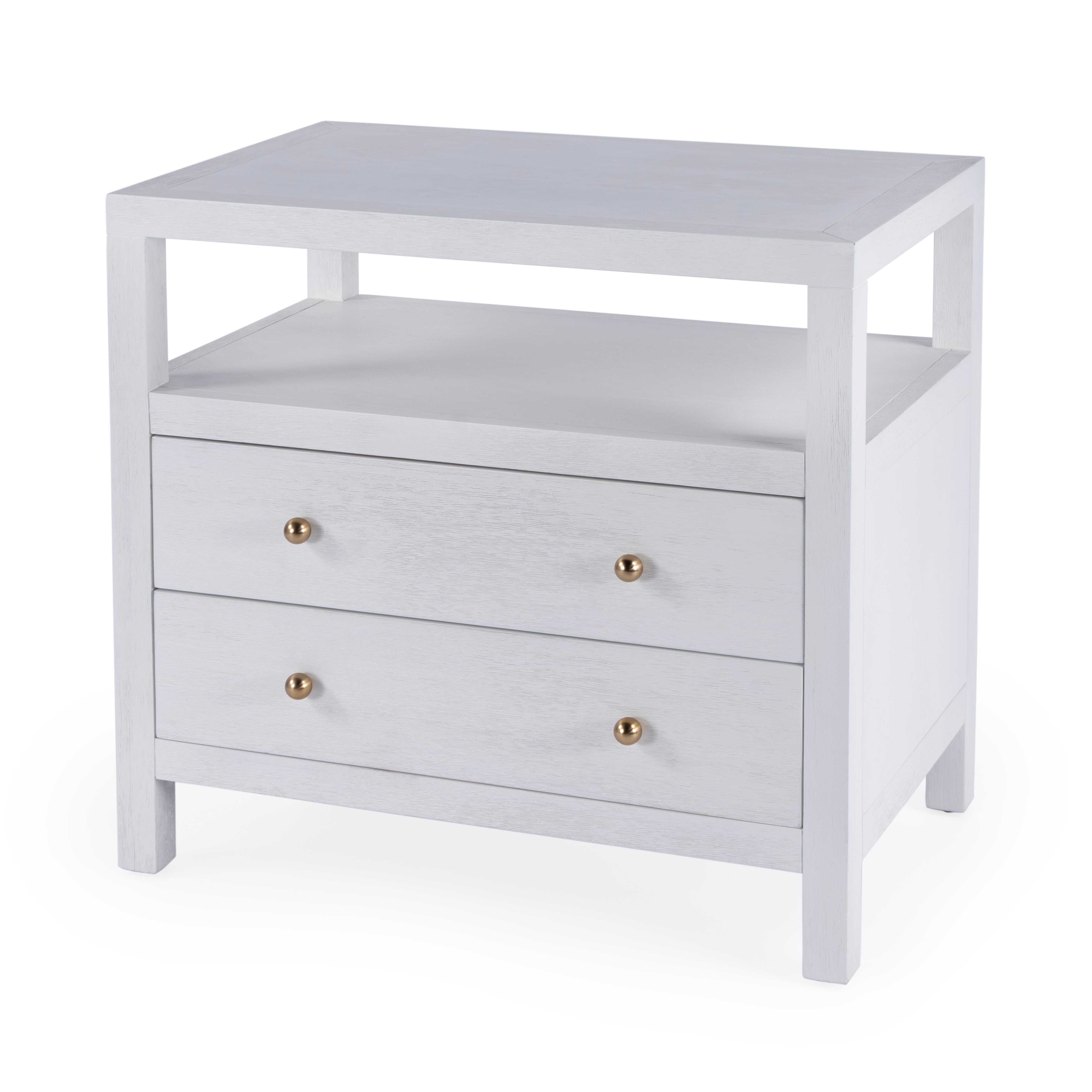 Nora White Nightstand - Image 0