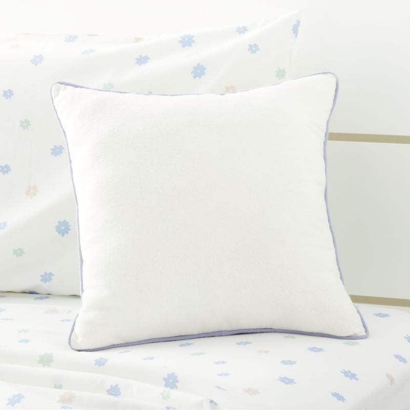 Mint and White Modern Pillow - Image 1