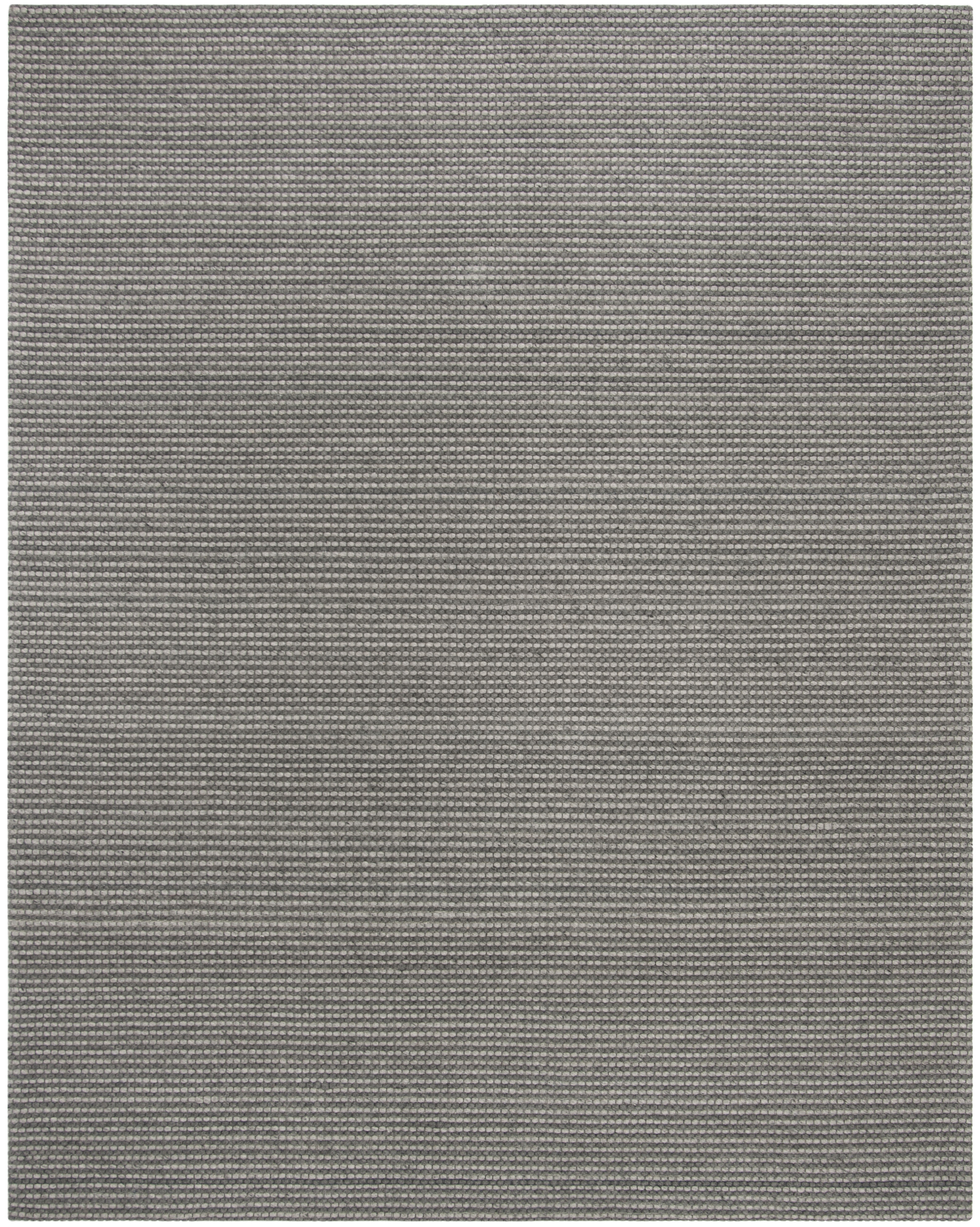 Arlo Home Hand Woven Area Rug, NAT801H, Silver/Ivory,  8' X 10' - Image 0