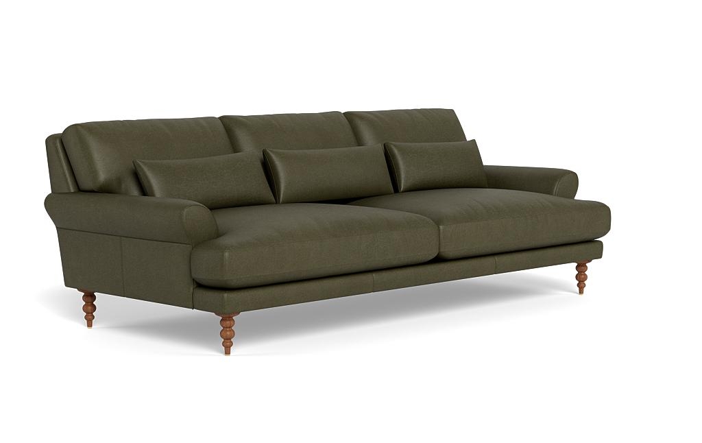 Maxwell Leather Sofa by Apartment Therapy - Image 1