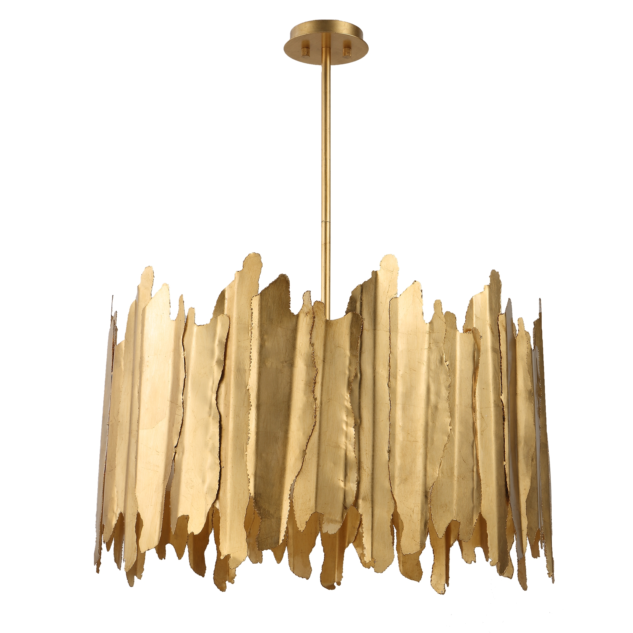Golden Gate 8 Light Industrial Pendant - Image 8