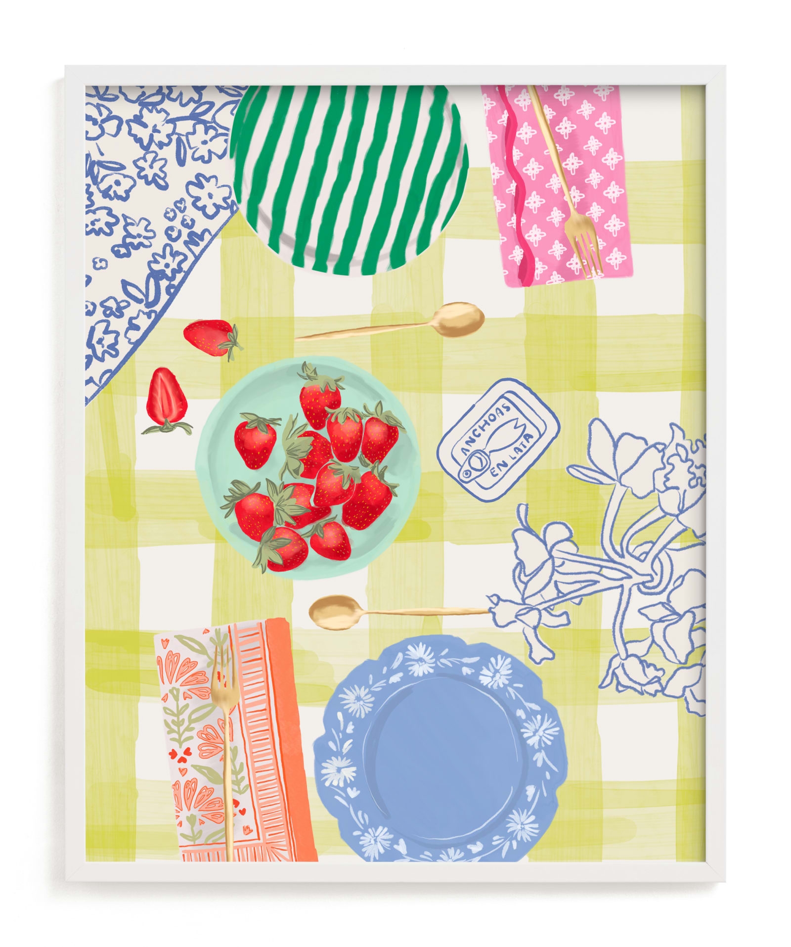 Dinner For Two Limited Edition Fine Art Print 2 - Image 0