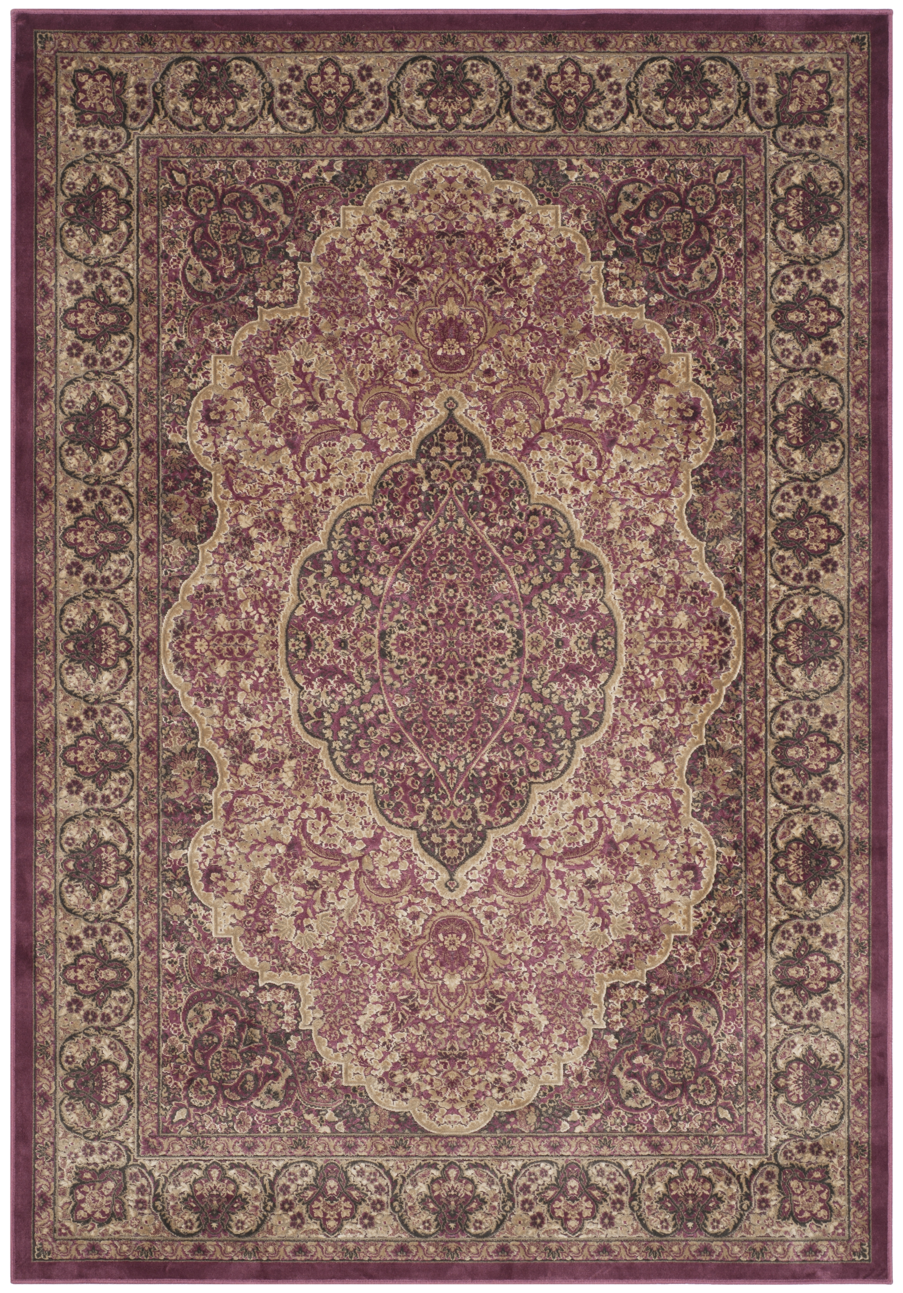 Arlo Home Woven Area Rug, PAR369-5888, Rose,  5' 3" X 7' 6" - Image 0