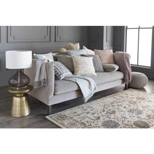 Castello Beige Indoor 9' x 13' Handmade Rug - Image 0