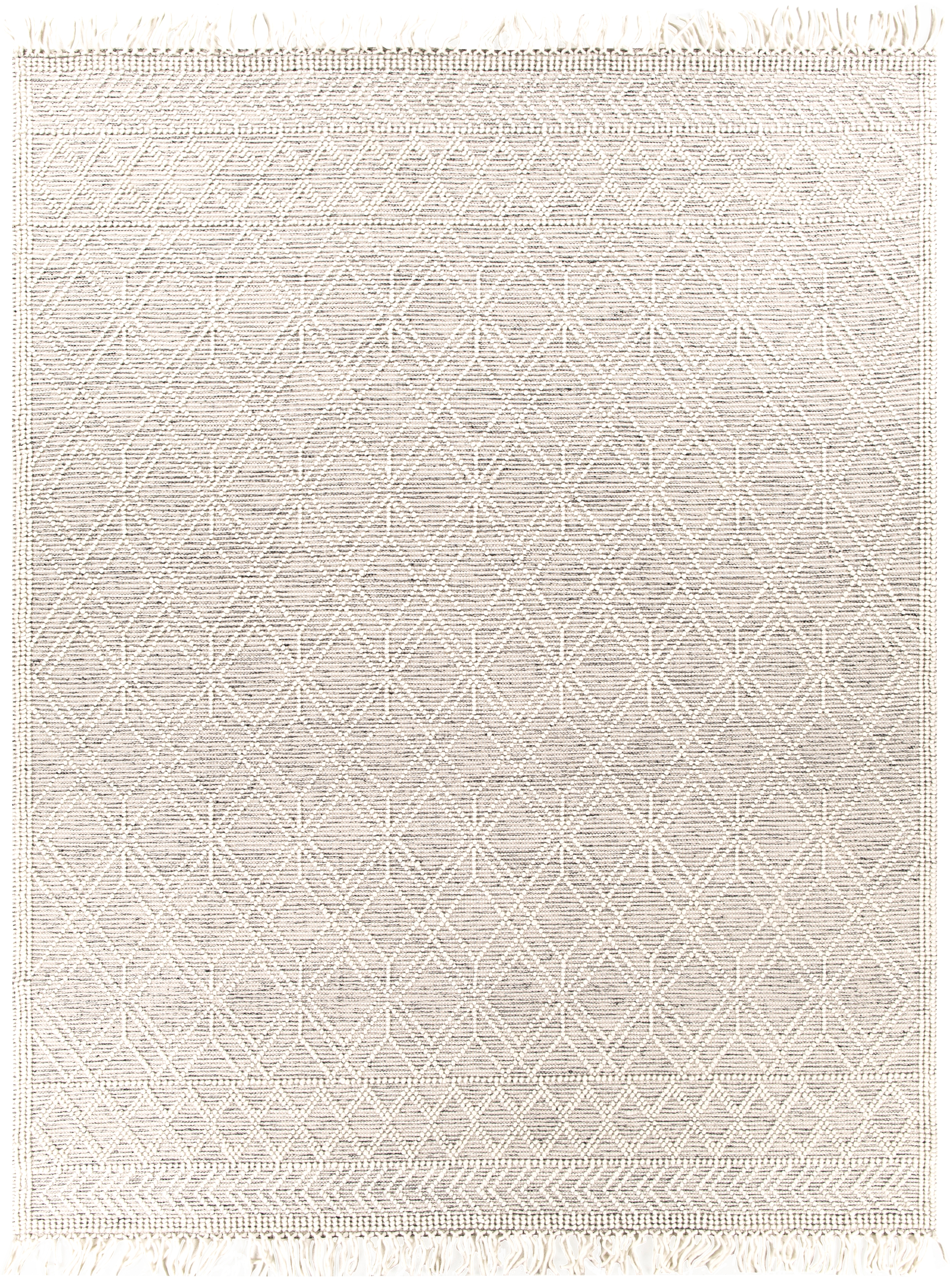 Casa DeCampo Beige Indoor 12' x 15' Handmade Rug - Image 0