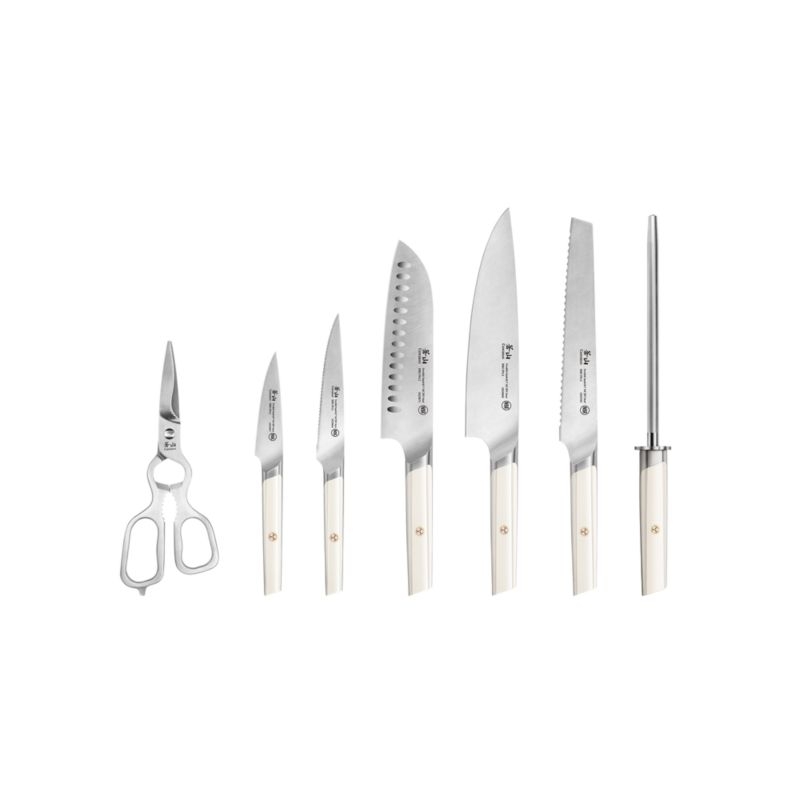 Cangshan ® Everest White 8-Piece Knife Block Set - Image 9