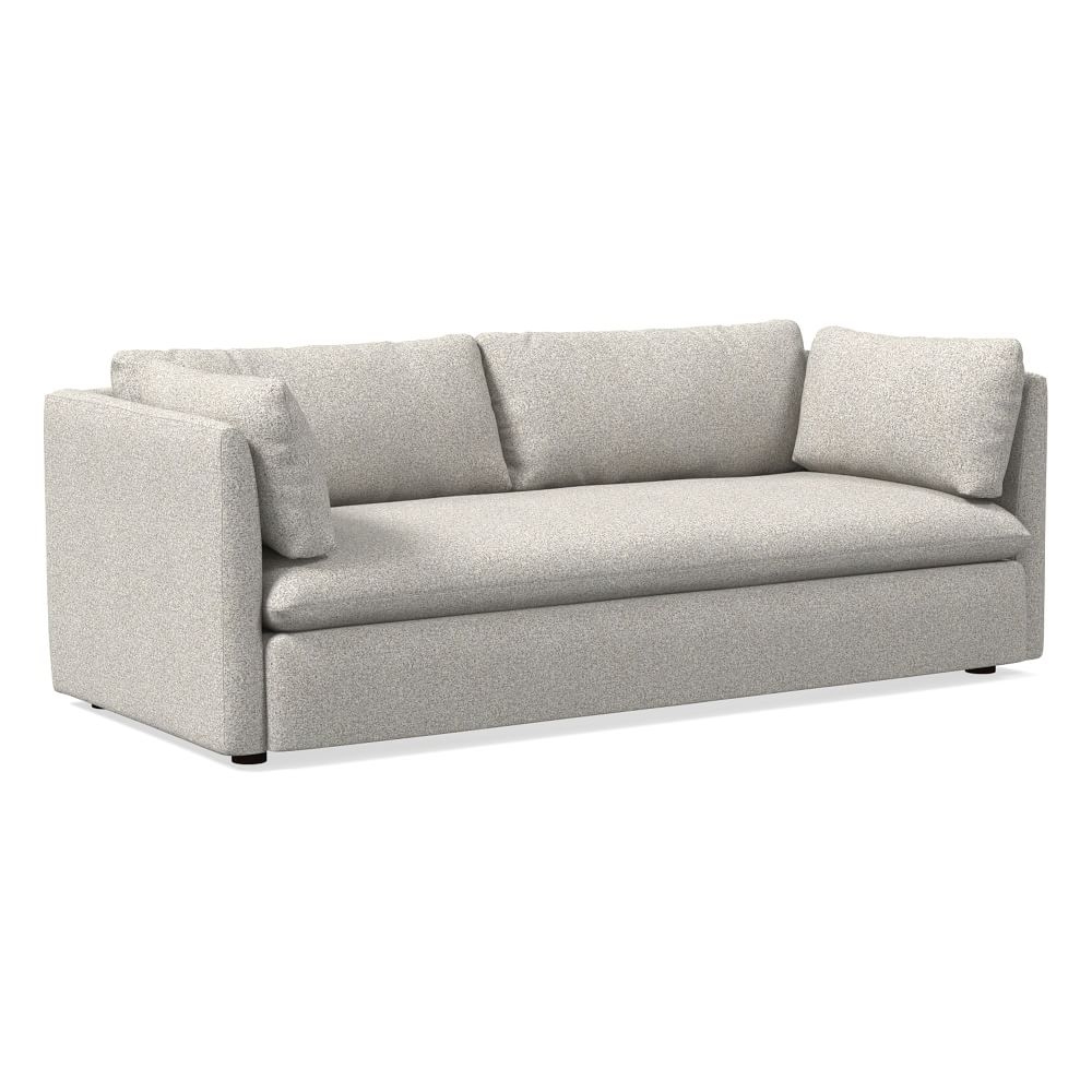 Shelter 84" Sofa, Chenille Tweed, Storm Gray - Image 0