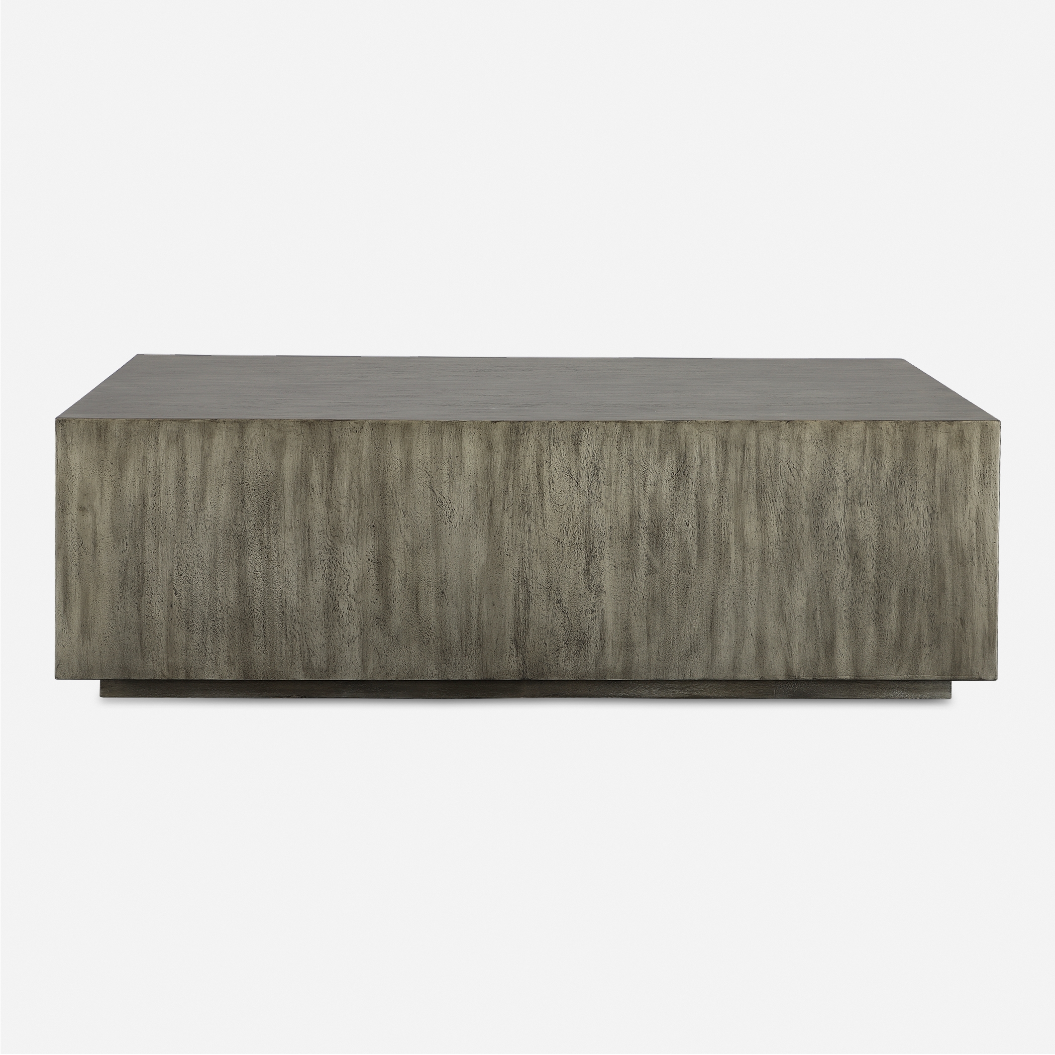 Kareem Modern Gray Coffee Table - Image 0