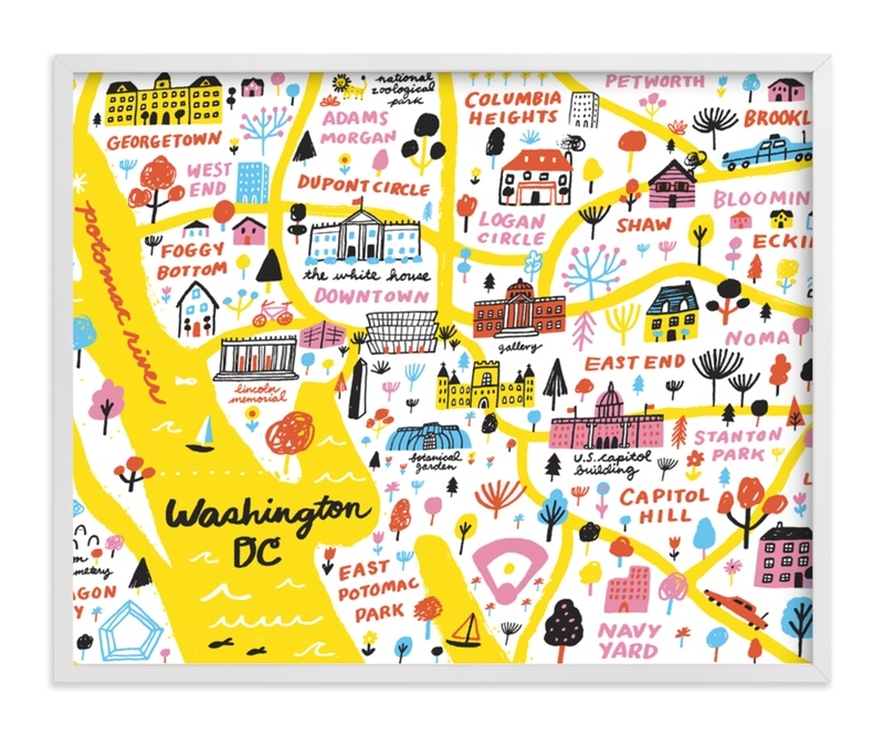 I Love Washington D.C. Limited Edition Fine Art Print 1 - Image 0