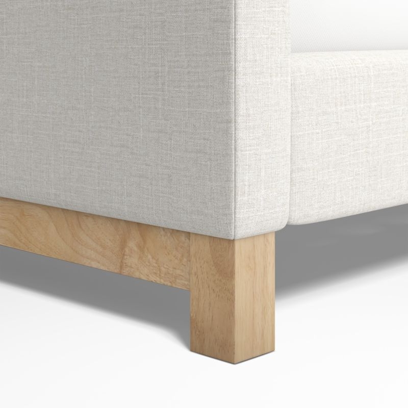 Pacific Ivory Upholstered Queen Bed - Image 2
